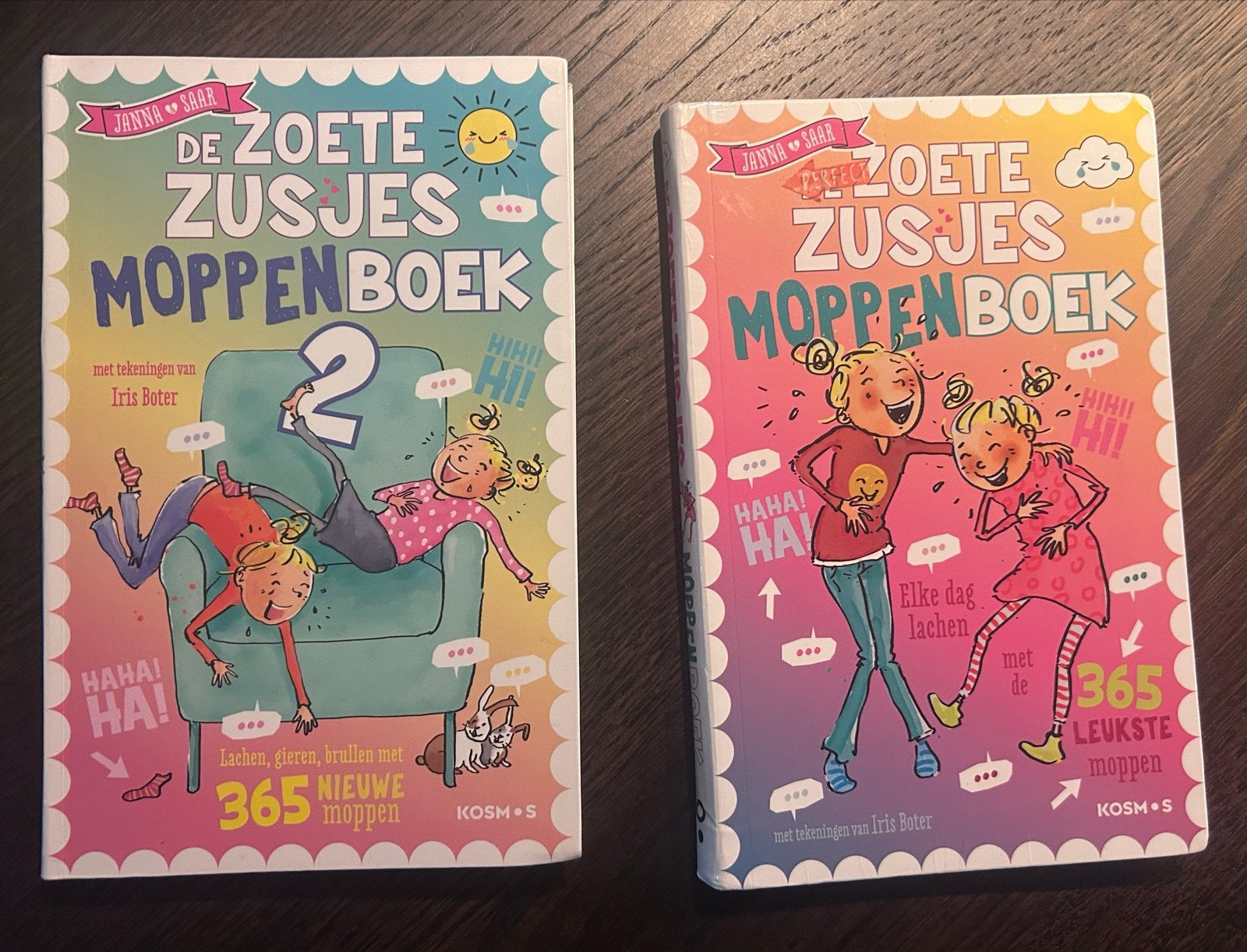 De Zoete Zusjes Moppenboek 1 & 2 - Iris Boter, Ophalen, Gelezen, Fictie algemeen