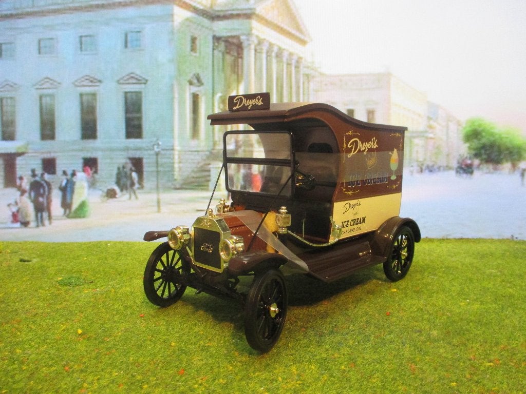 1/18 Ford Model T Delivery Truck Dreyer's Grand Ice Cream, Hobby en Vrije tijd, Ophalen of Verzenden, Nieuw, Auto, Overige merken
