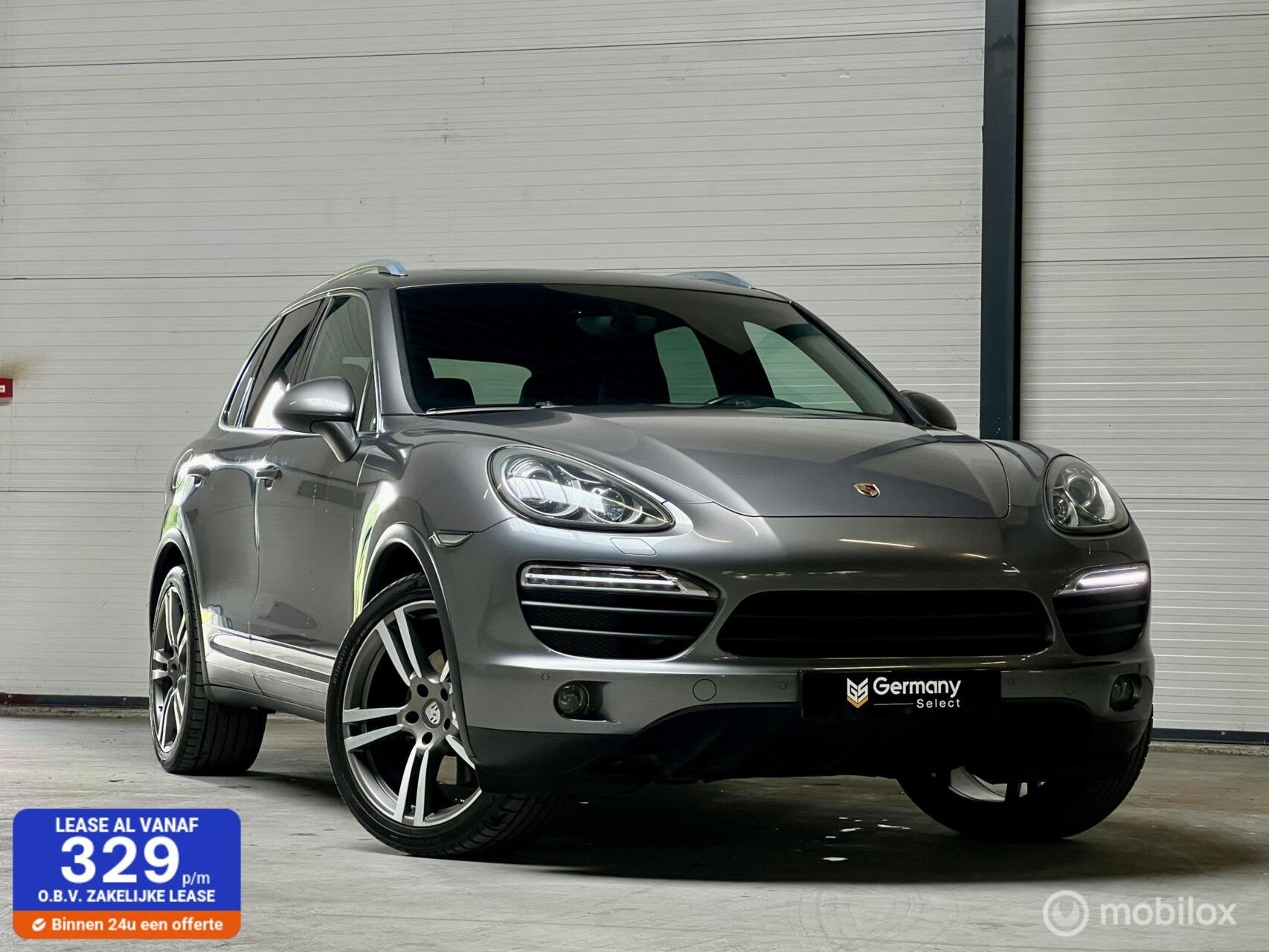 Porsche Cayenne 958 4.8 S BOSE / Schuifdak / PASM / PDLS, Automaat, Gebruikt, 138 €/maand, Lederen bekleding
