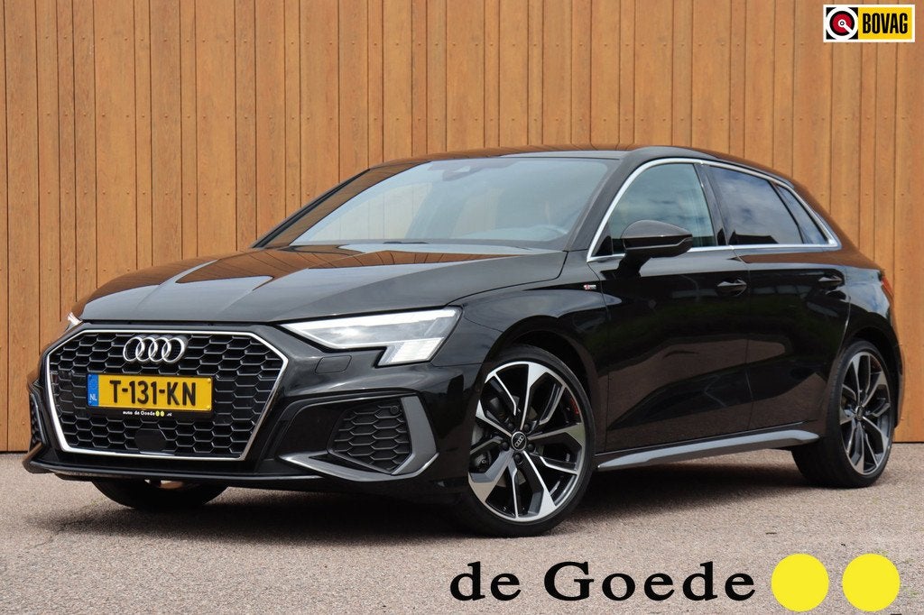 Audi A3 Sportback 35 TFSI S-Line orgNL h.leer+el+mem+vw matr, Auto's, Audi, Bedrijf, Te koop, A3, ABS, Achteruitrijcamera, Adaptive Cruise Control