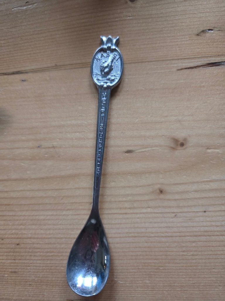 oud Nassi LEPELTJE - Helpt Spijtoptanten, theelepeltje, Ophalen of Verzenden
