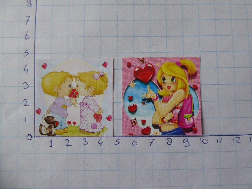 nr. 240 - uitgeknipt 3d plaatje, Hobby en Vrije tijd, Ophalen of Verzenden, Nieuw, Kind, Knipvel