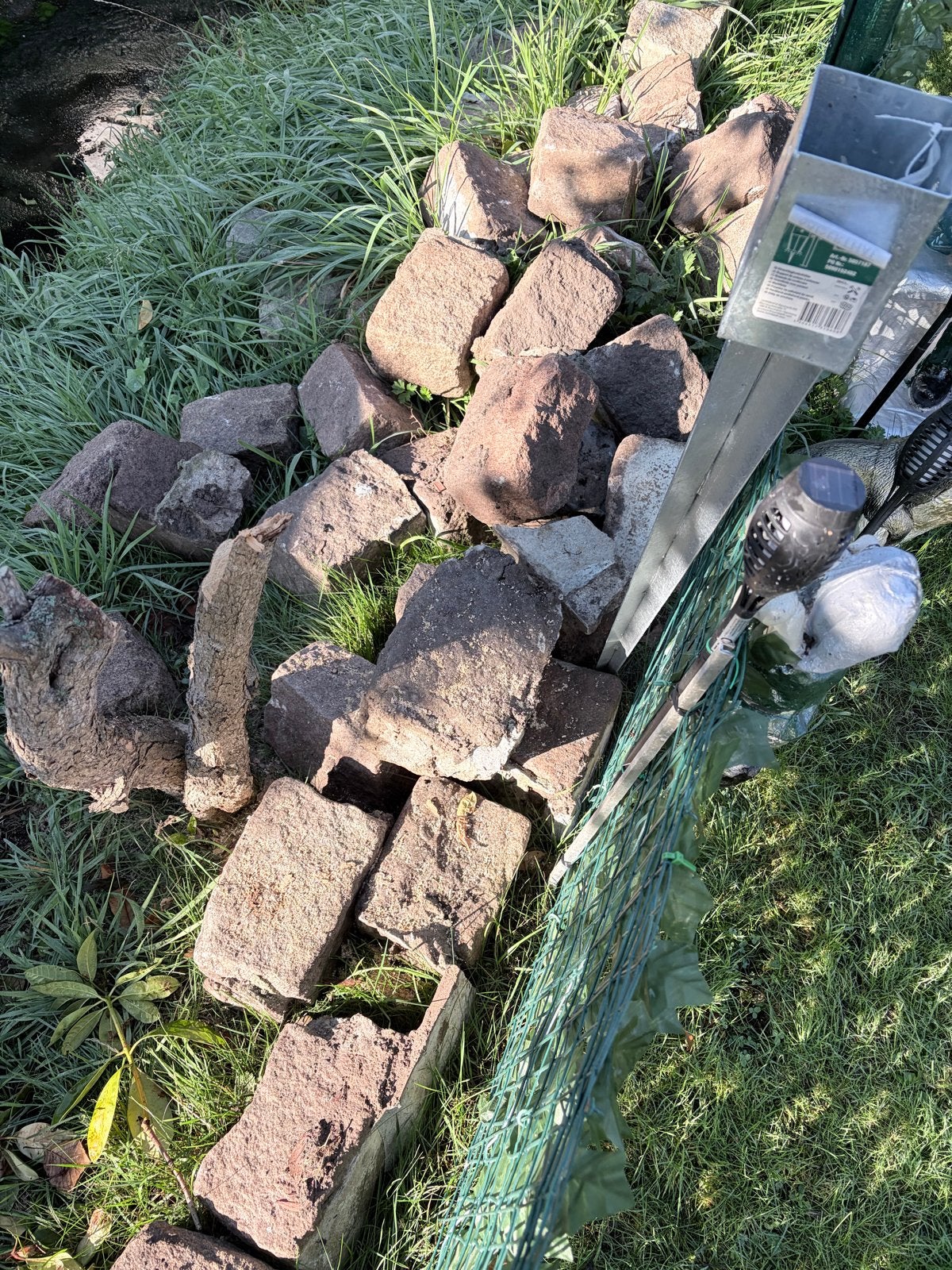 Gebruikte klinkers voor tuin of oprit, Tuin en Terras, Ophalen, Gebruikt, Klinkers, Minder dan 5 m²