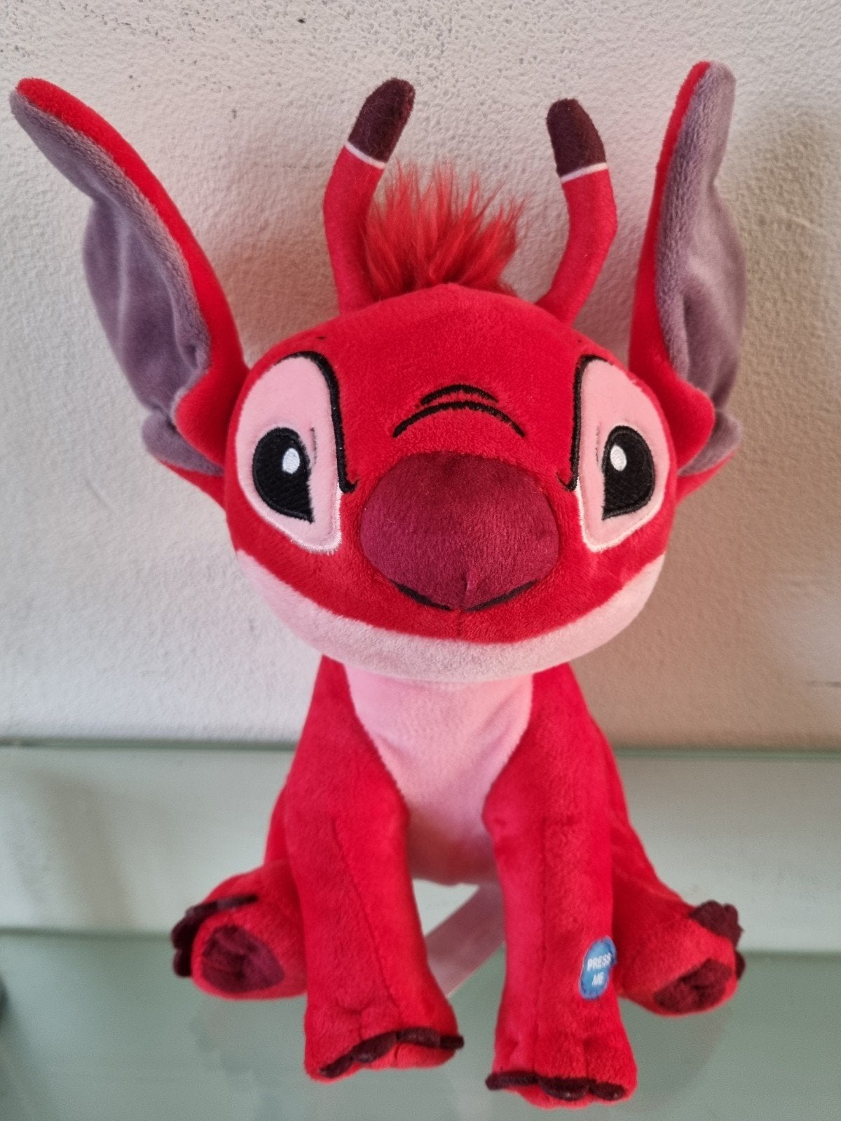 Orig,Disney,Lilo&Stitch, LEROY, 25cm,MET GELUID,Label,Inwst!, Disney, Disney, Overige typen, Met geluid