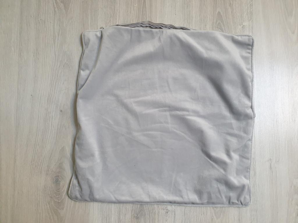 Nieuw kussenhoes 40x40 grijs grijsblauw woonaccessoires, Ophalen
