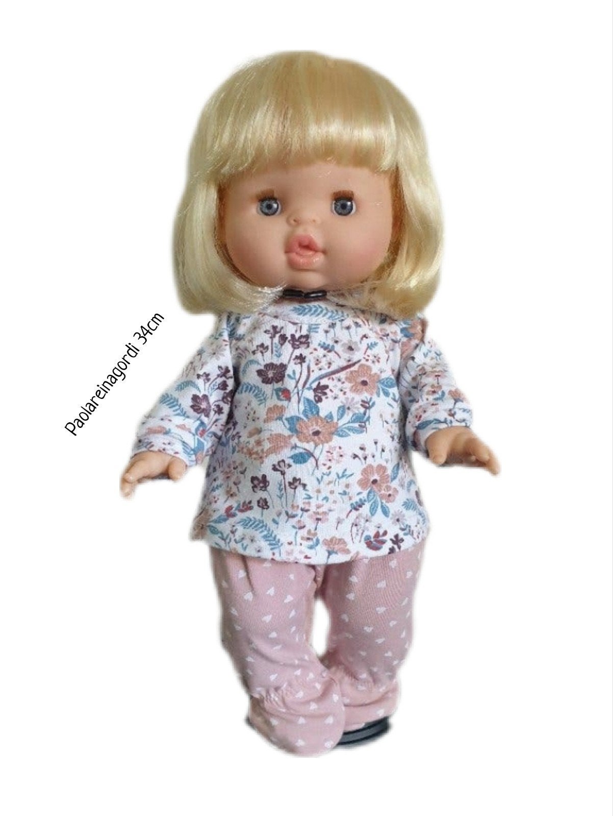 poppenkleding / pyjama voor pop 32-34-36 cm, Ophalen of Verzenden, Nieuw, Babypop