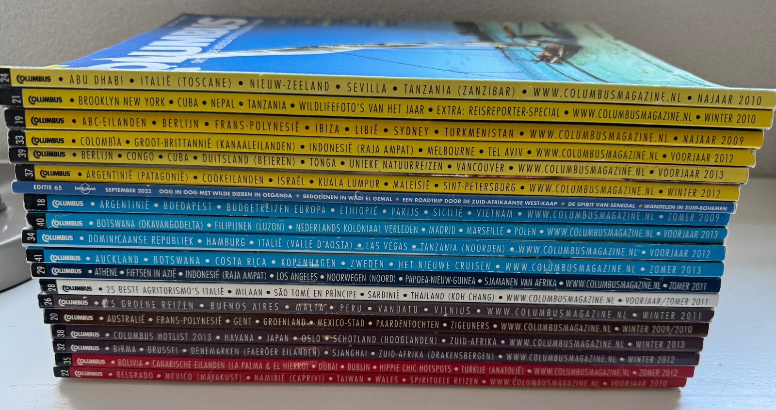 Columbus Travel tijdschriften, Boeken, Ophalen, Zo goed als nieuw
