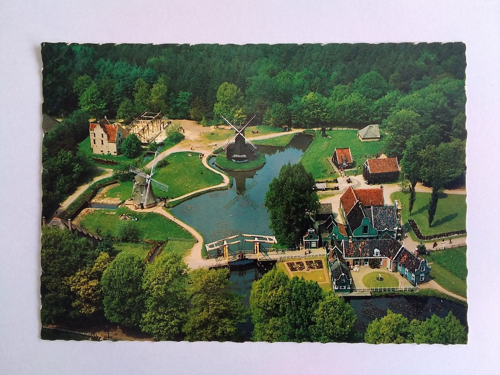 Ansichtkaart Arnhem Openluchtmuseum / KLM luchtfoto, Verzenden, 1960 tot 1980, Gelderland