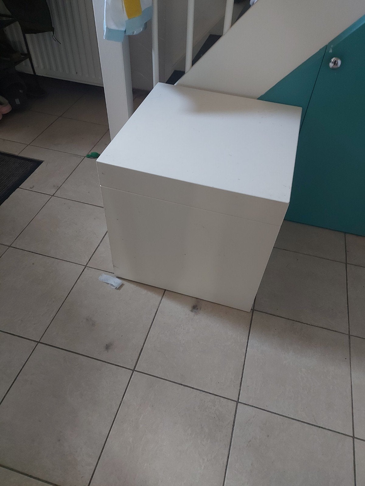 Gratis opslag kist, Ophalen