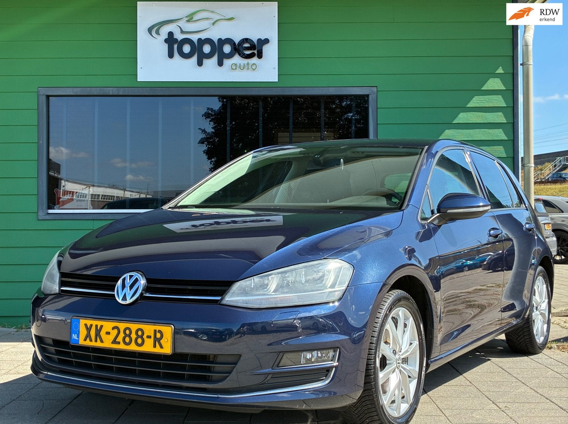 Volkswagen Golf 1.2 TSI Highline|Automaat|Camera|Navigatie|C, Euro 5, Gebruikt, 4 cilinders, Blauw