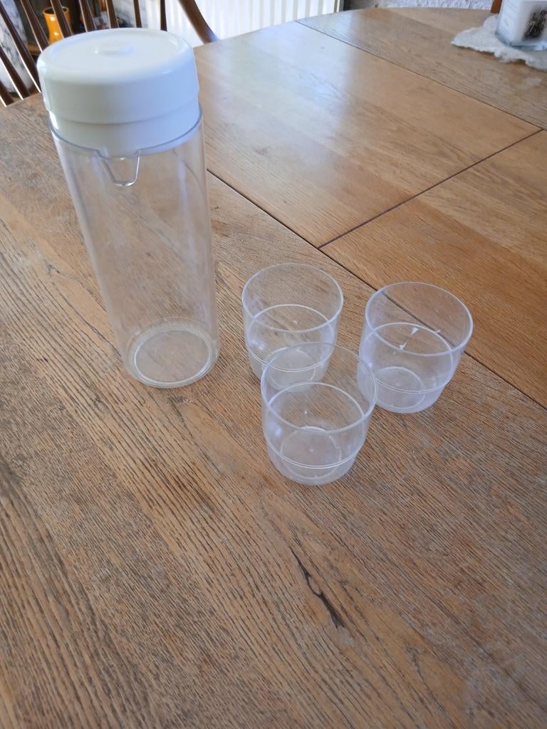 Kampeer: houder met 3 drinkbekers., Caravans en Kamperen, Ophalen of Verzenden