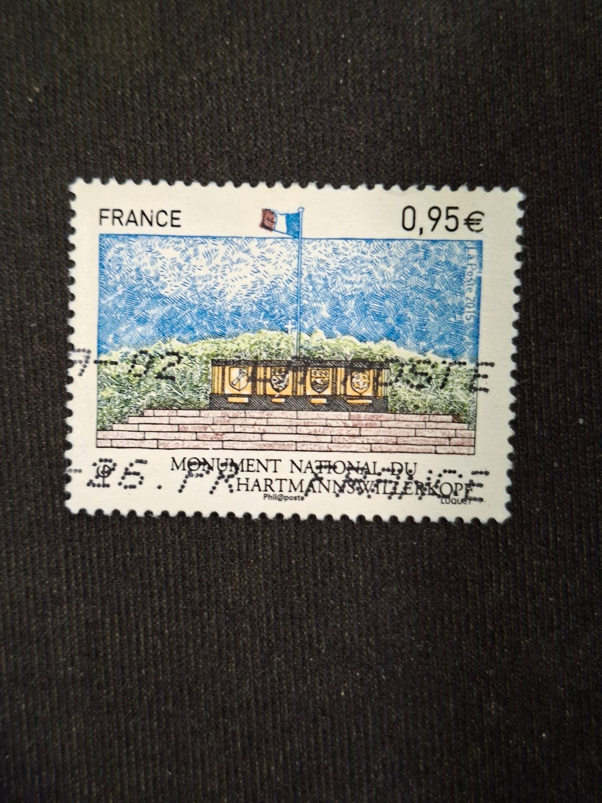 Frankrijk, Postzegels en Munten, Postzegels | Europa | Frankrijk, Ophalen of Verzenden, Gestempeld