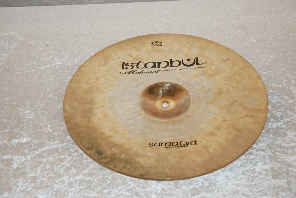 Istanbul Samataya Mehmet crash 1226gr 17 inch  <26261335>, Gebruikt, ., Drums of Percussie, Ophalen of Verzenden