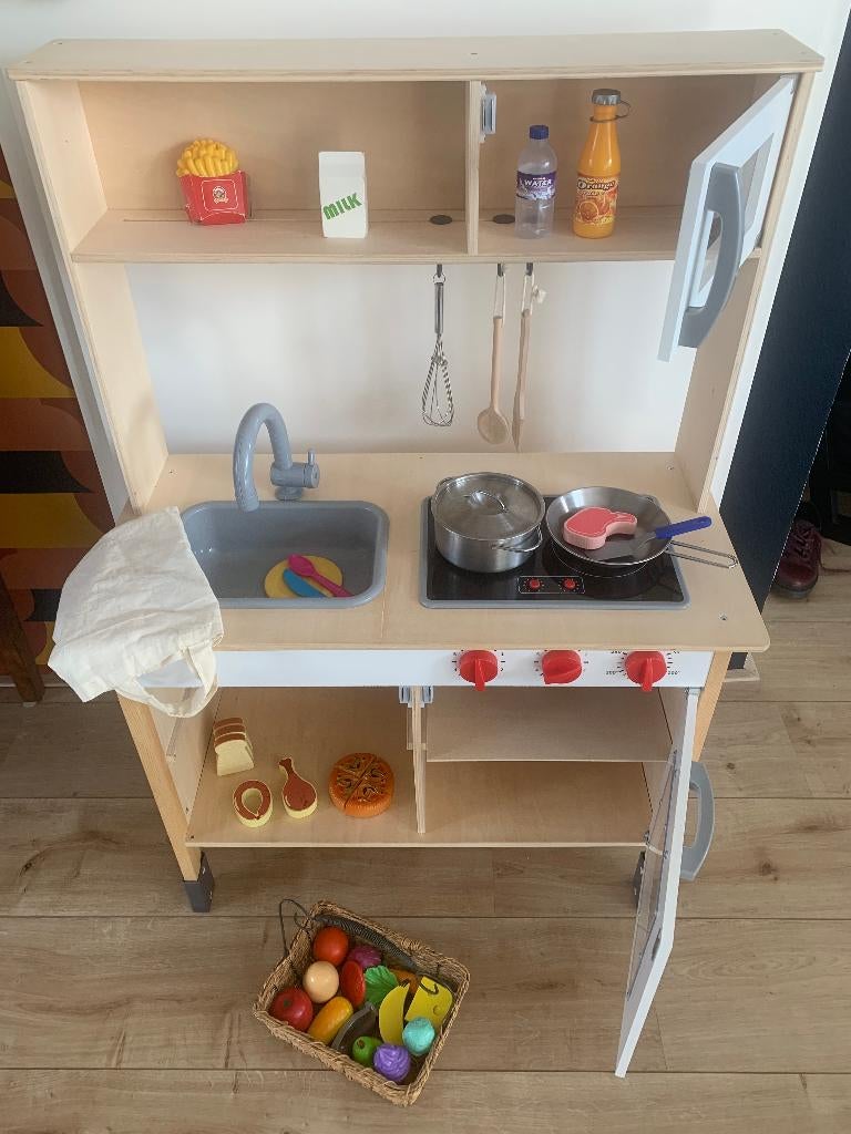 speelgoed keukentje, Ophalen, Zo goed als nieuw, Kunststof, Speelkeuken