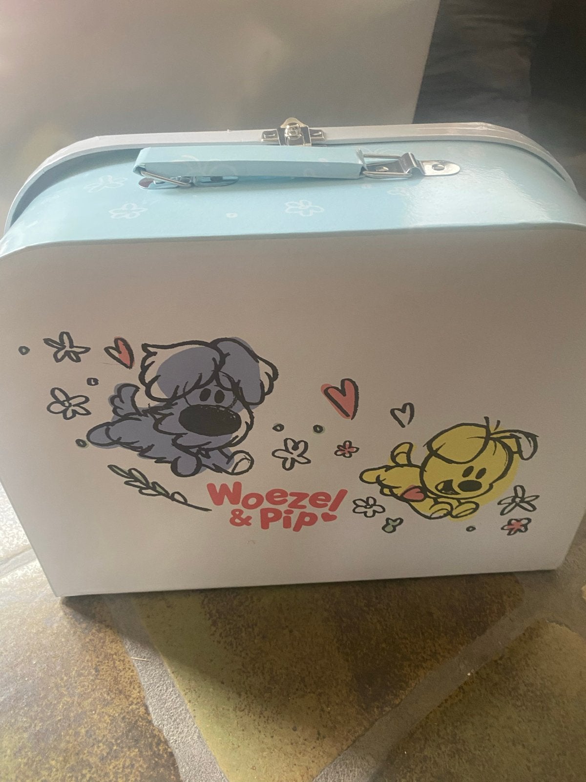 Koffertje Woezel en Pip - Leuk voor speelgoed of decoratie, Ophalen of Verzenden, Gebruikt