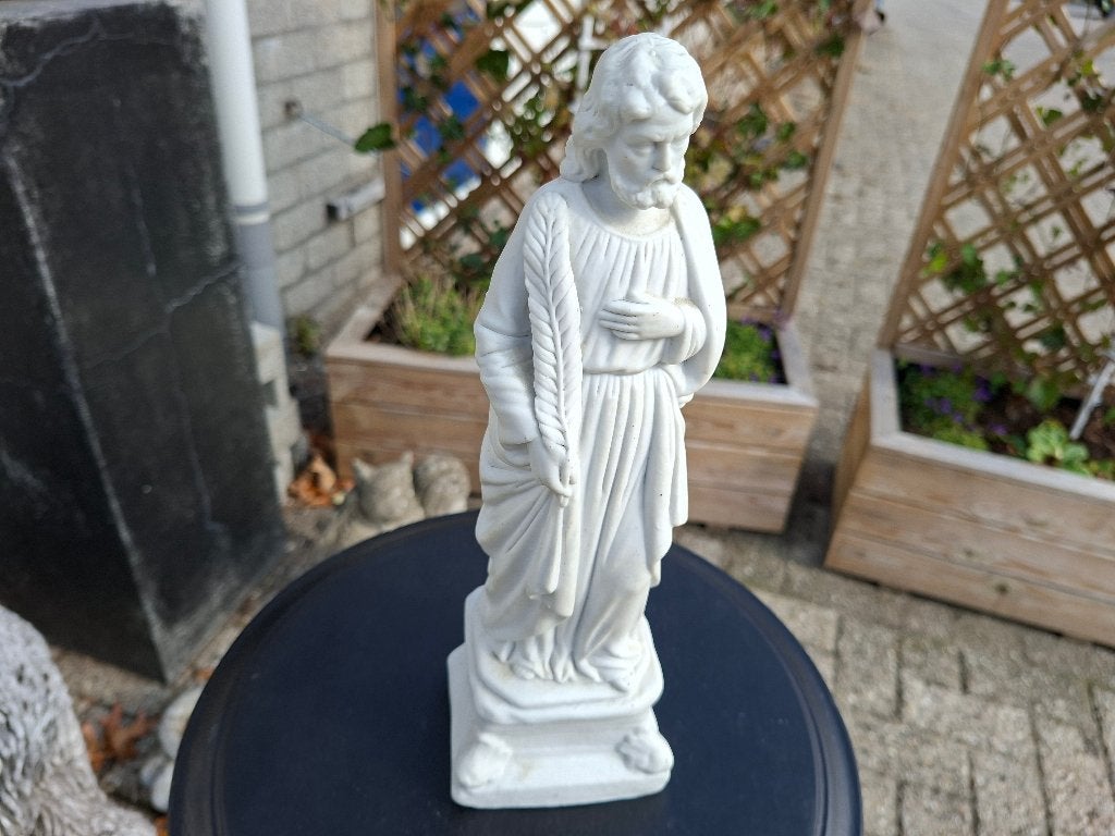 antiek beeld porselein christus de trooster van de deens, Ophalen of Verzenden