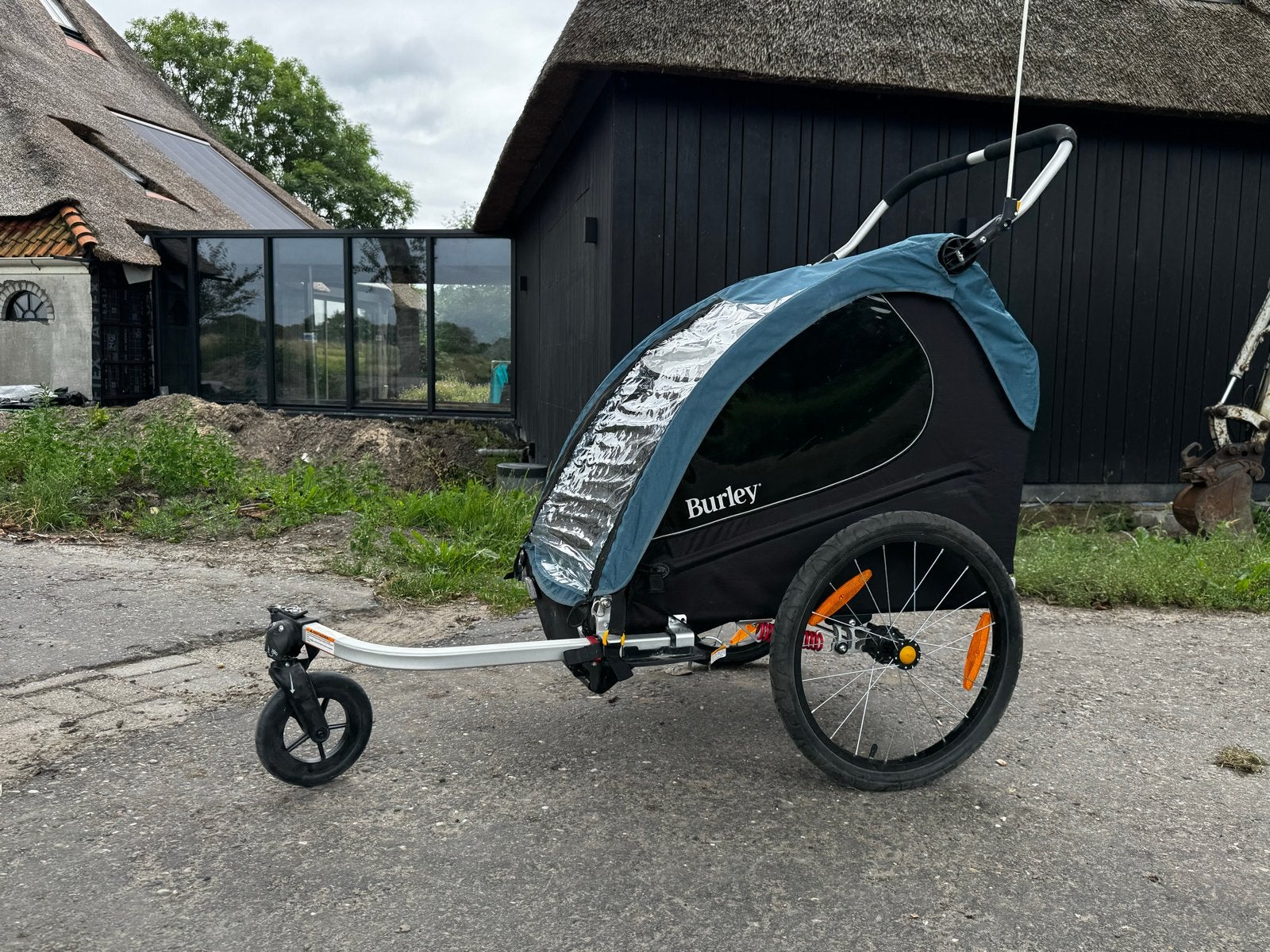 Burley Encore X kinderfietskar - Veilig en comfortabel, Fietsen en Brommers, Fietsaccessoires | Aanhangers en Karren, Ophalen