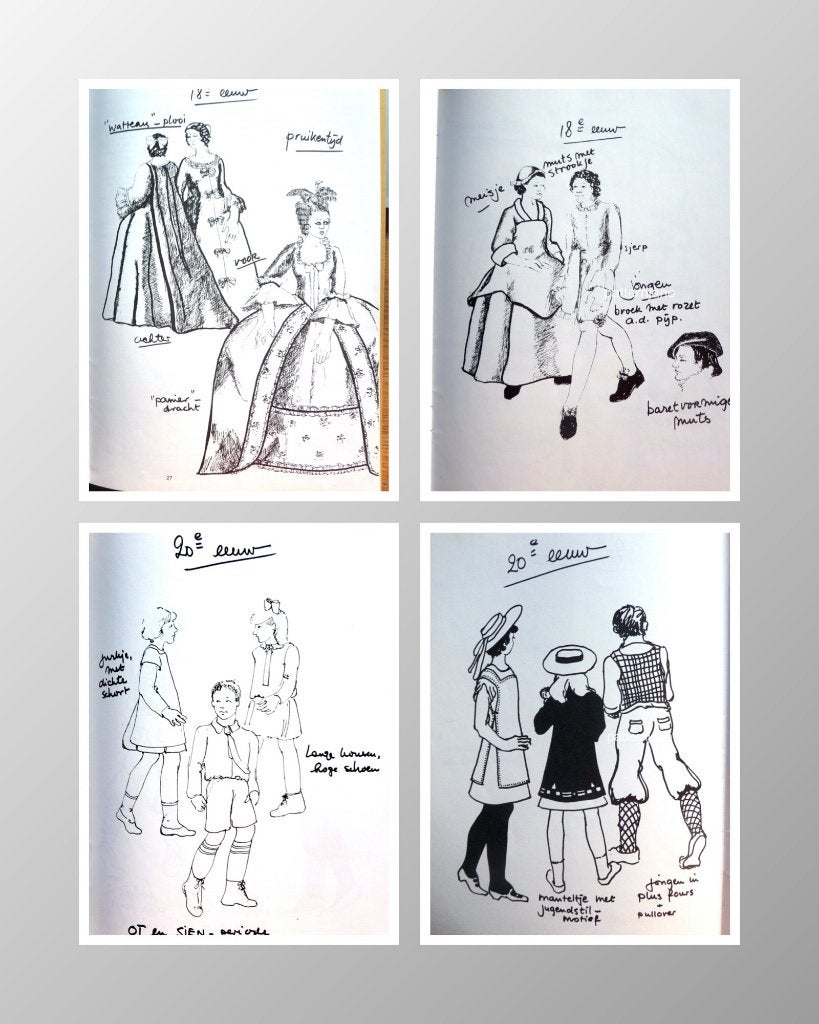 Boekje: historische kleding maken - 700 jaar, Overige merken, Verzenden, Vrouw, Overige typen