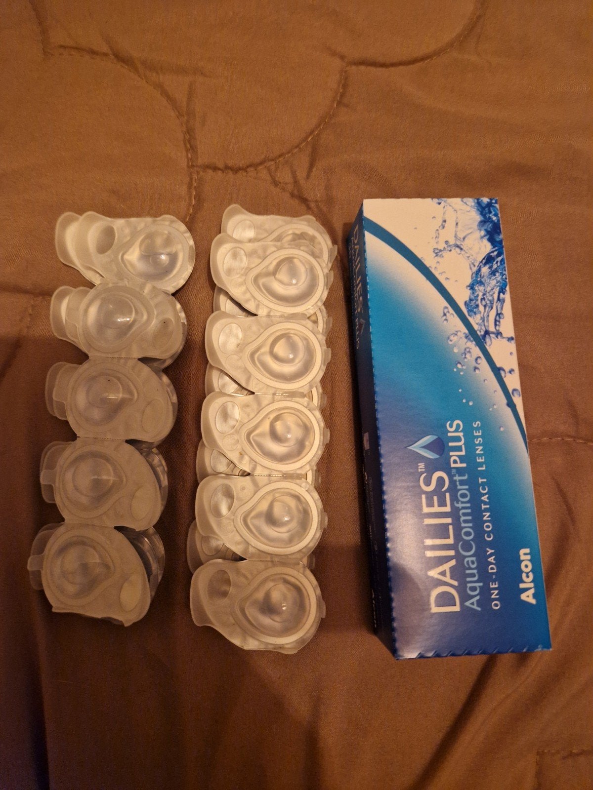 54 Dailies AquaComfort Plus daglenzen -8.00, Ophalen of Verzenden