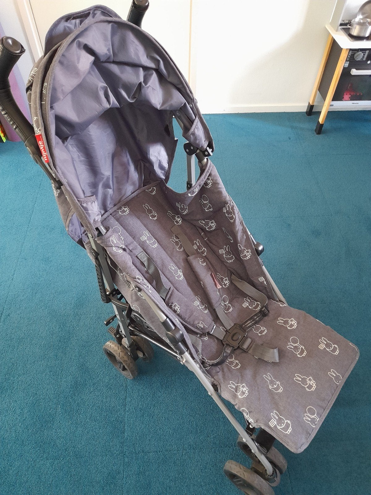 Prenatale  buggy met Nijntje print, Ophalen, Gebruikt, Overige merken, Verstelbare rugleuning