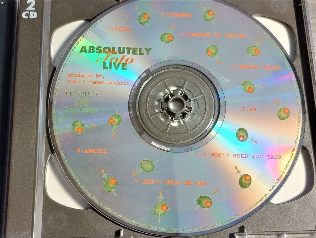 Toto - Absolutley Live [2 CD], Cd's en Dvd's, Ophalen of Verzenden, Zo goed als nieuw, Poprock