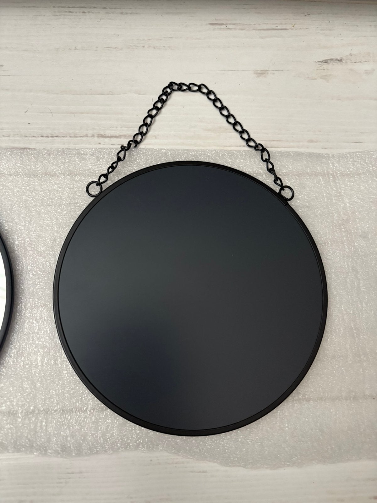 Spiegeltje spiegel evt 2 stuks, Huis en Inrichting, Minder dan 50 cm, Rond, Ophalen of Verzenden, Zo goed als nieuw