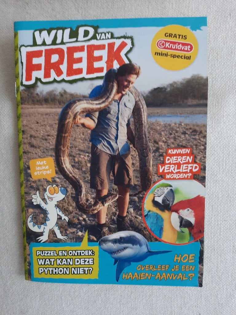 Freek Vonk - Wild van Freek, Ophalen of Verzenden, Non-fictie