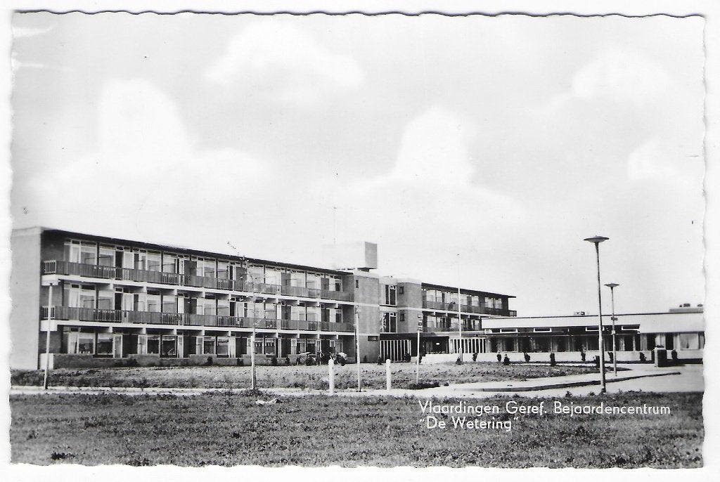Vlaardingen de wetering ongelopen ansichtkaart ( b6987), Verzamelen, Ophalen of Verzenden, 1960 tot 1980, Gelopen, Zuid-Holland