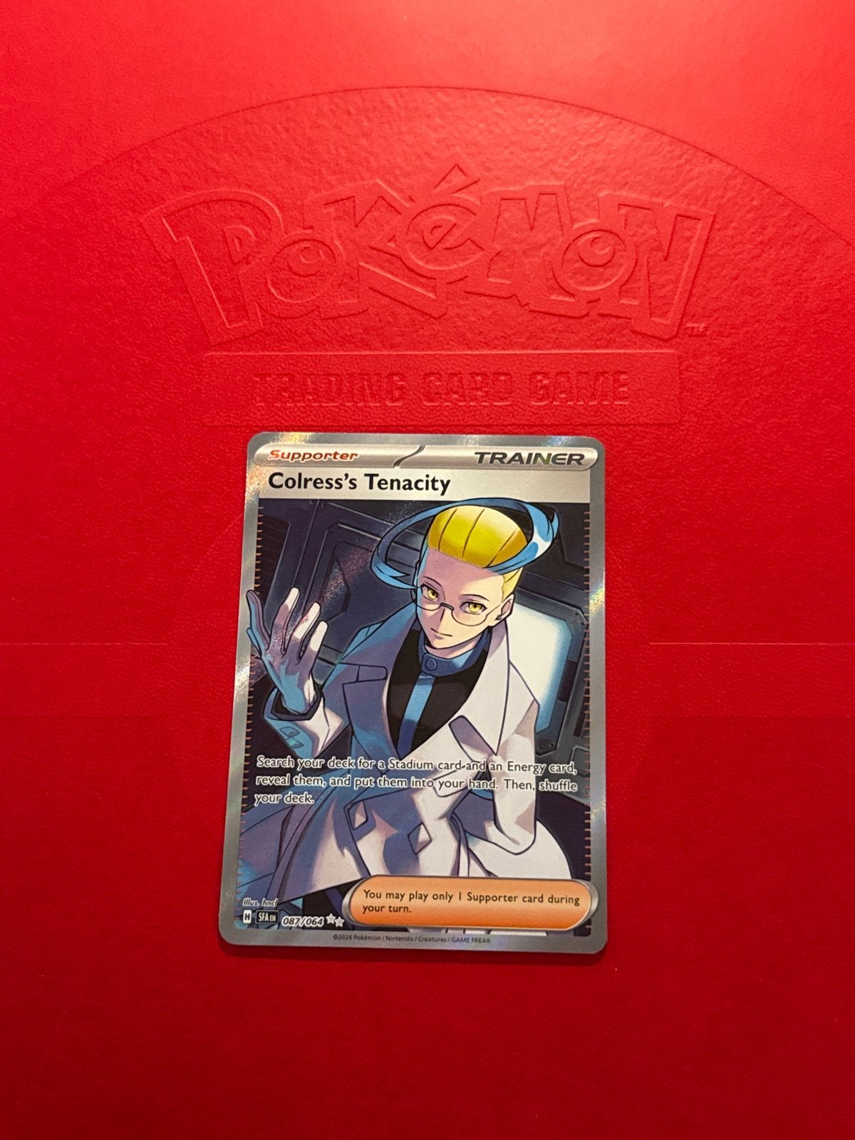 Colress's Tenacity #087/064, Ophalen of Verzenden, Zo goed als nieuw, Losse kaart, Foil