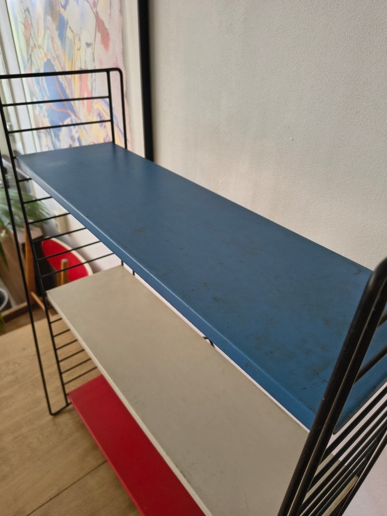 Vintage vrijstaand Tomado Boekenrek | Adriaan Dekker 1960s, Gebruikt, Verzenden, Onbekend, Onbekend