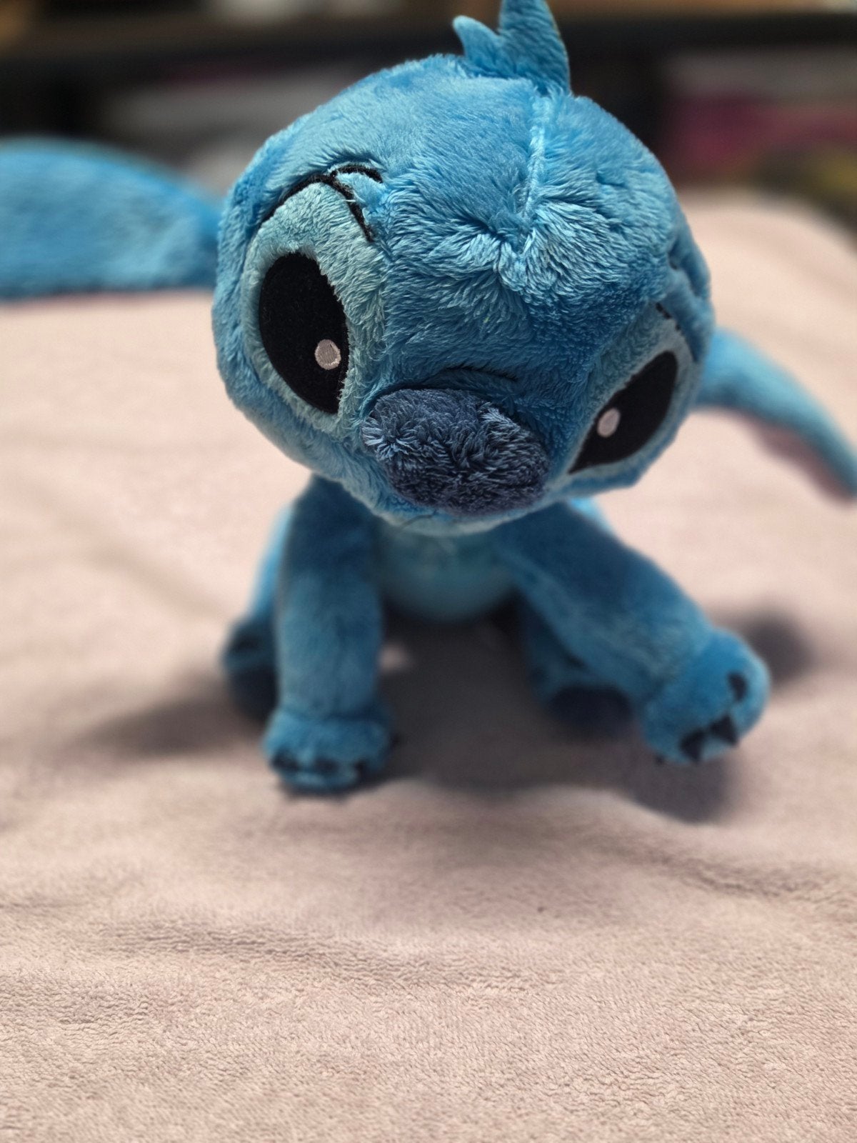 Disney Stitch knuffel - Zo goed als nieuw, Disney, Disney, Overige typen, Blauw