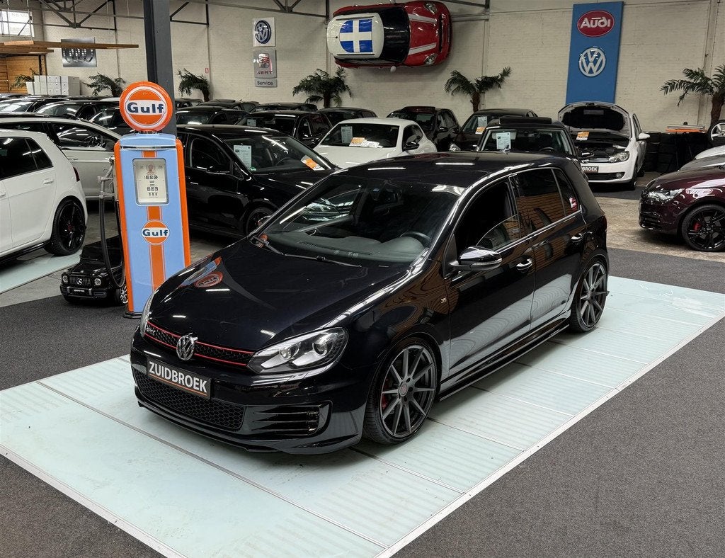 Volkswagen Golf 2.0 TSI GTI DSG Edition 35 Uniek! Cruise! Cl, Auto's, Automaat, Gebruikt, 4 cilinders, Zwart