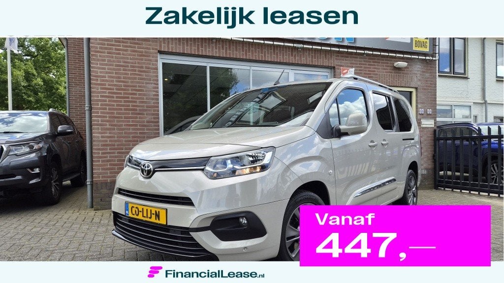 Toyota ProAce CITY Verso 1.2 Turbo Dynamic L2 Long, 7P,, Stof, Gebruikt, 1199 cc, 7 stoelen