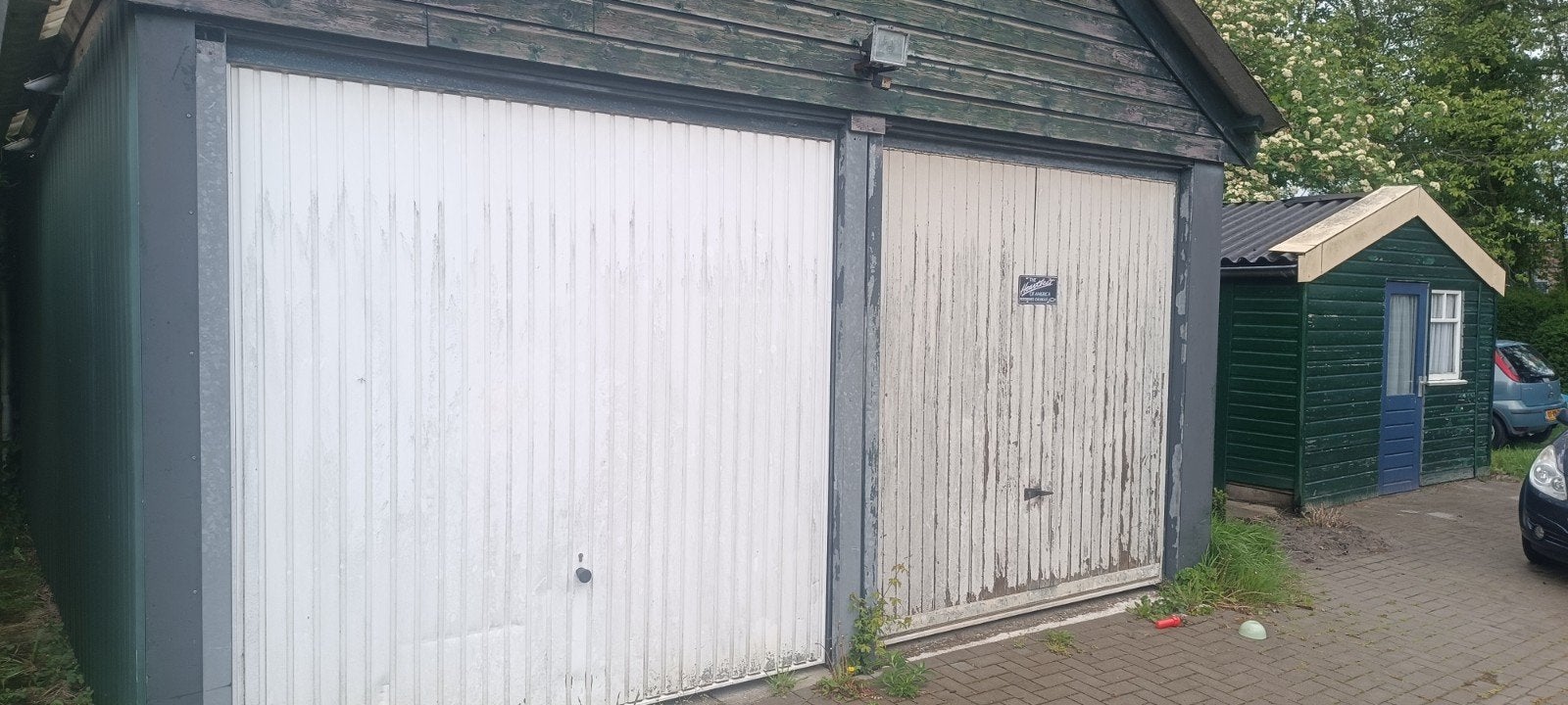 Garage, Ophalen, Gebruikt, Schuur, Zonder ramen