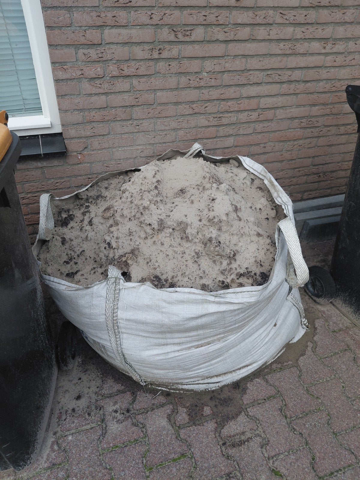 Big bag met schoon ophoogzand / straatzand, Ophalen, Gebruikt, Straatzand