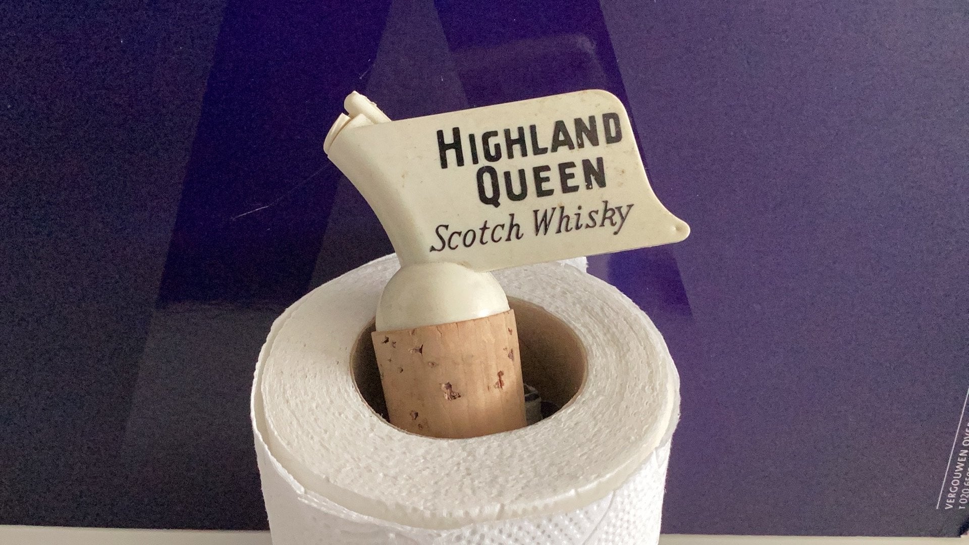 Highland Queen Scotch Whisky Schenkdop, Verzamelen, Ophalen of Verzenden, Zo goed als nieuw, Gebruiksvoorwerp