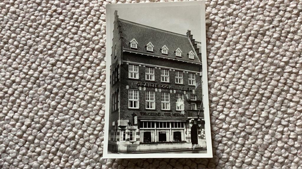 Ansichtkaart Dordrecht Café-Restaurant Ter Merwe. 935, Ophalen of Verzenden, 1940 tot 1960, Ongelopen, Zuid-Holland