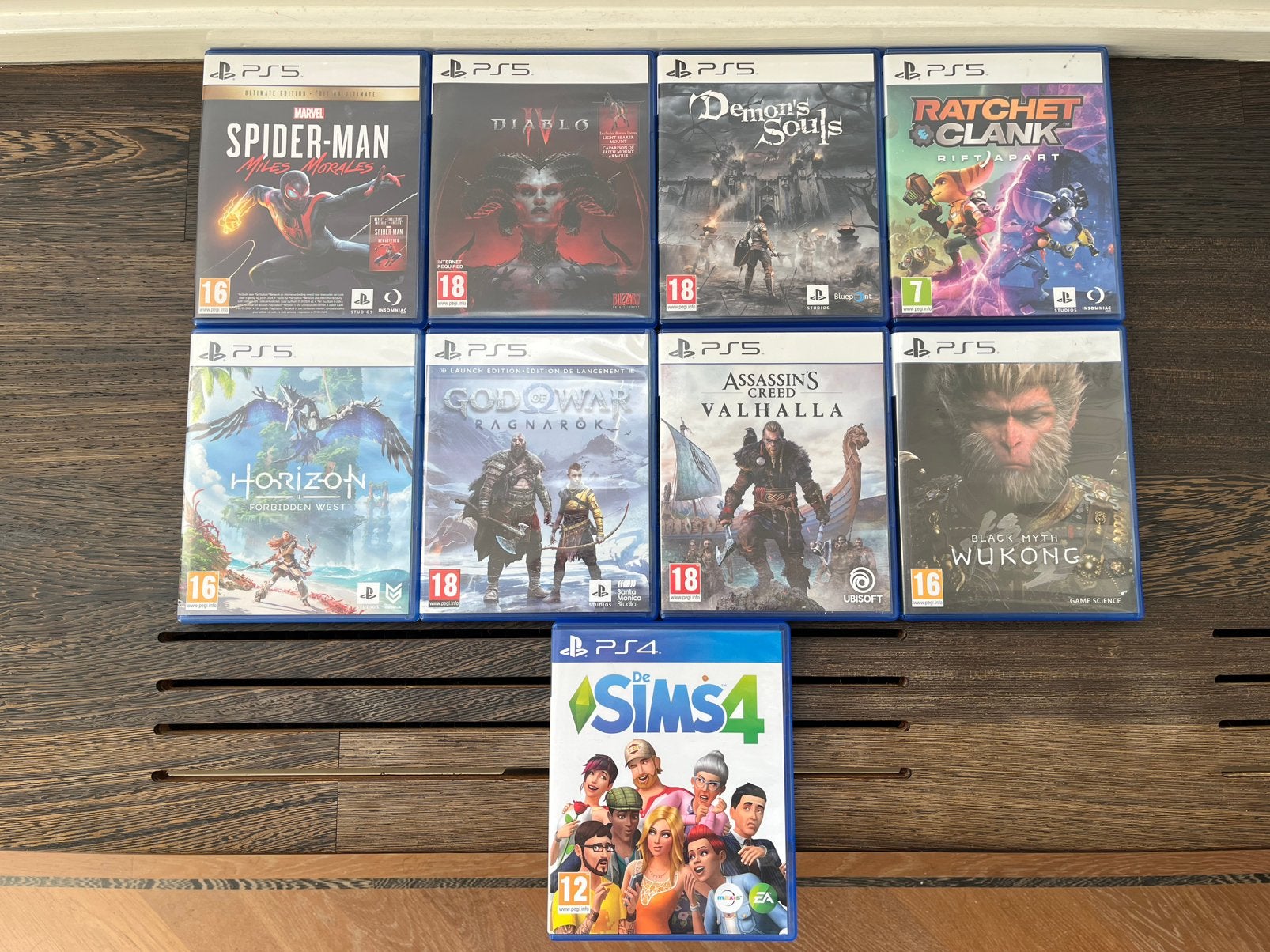 Playstation 5 games / bundel / 8 games, Ophalen of Verzenden, Zo goed als nieuw, Overige genres, Vanaf 12 jaar