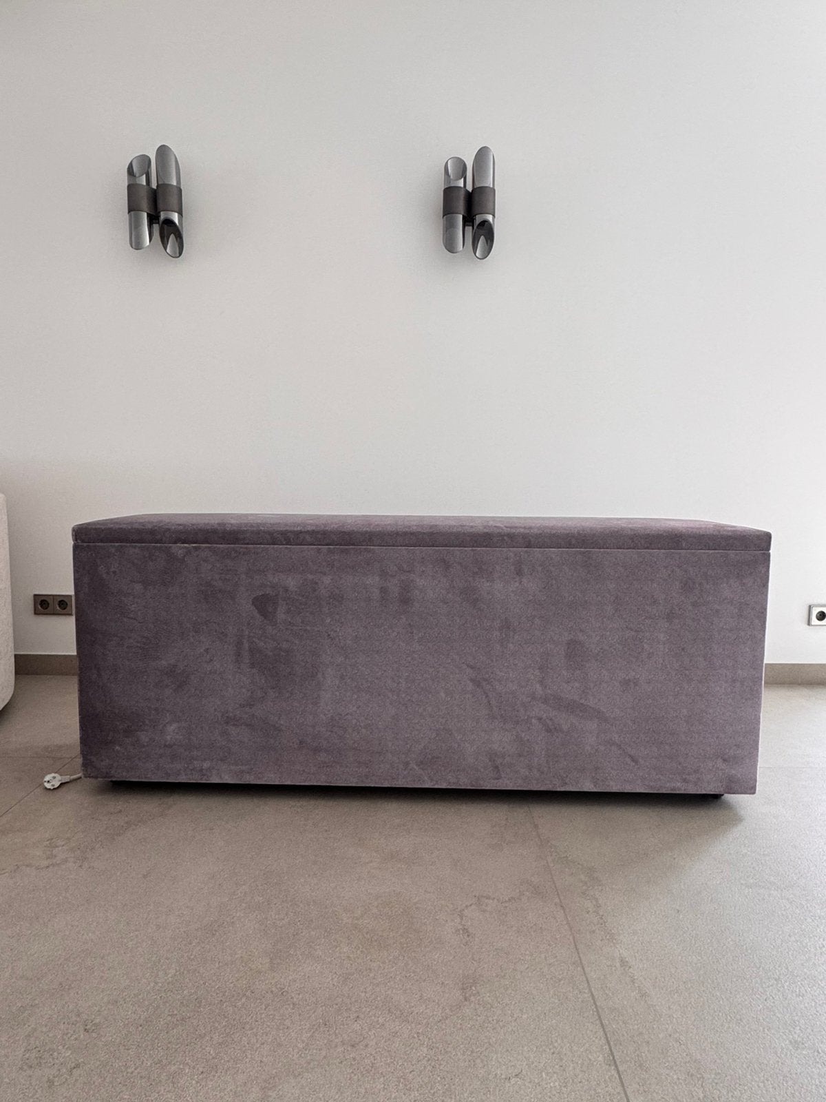 TV lift meubel voeteneinde, Ophalen, Overige materialen, 150 tot 200 cm, Zo goed als nieuw