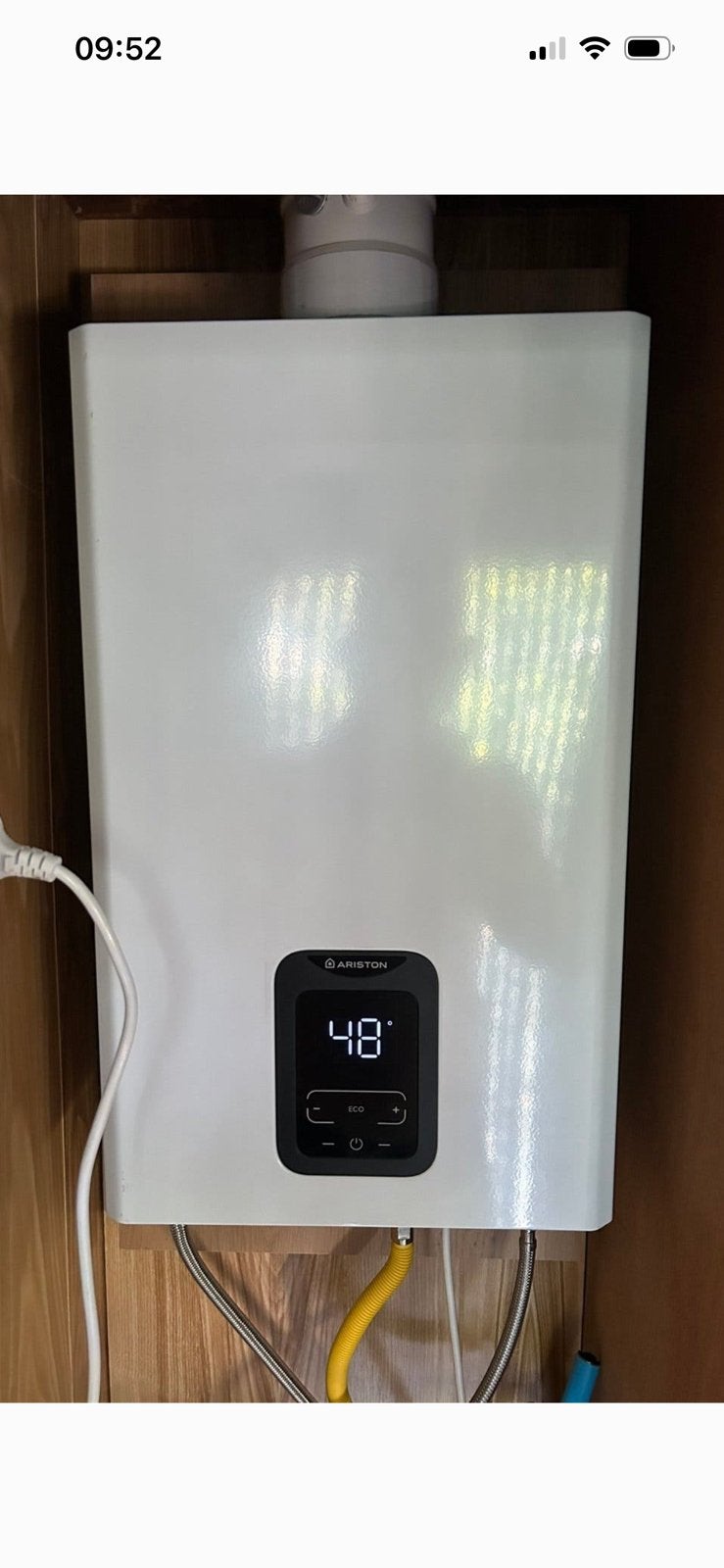 Ariston Next Evo X SFT 11 NG EU, Aardgas, Geiser, Ophalen of Verzenden, Minder dan 20 liter