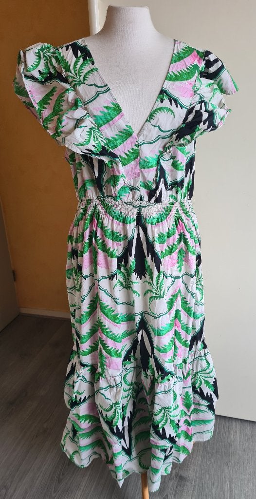 Heerlijke lange zomerjurk van H&M maat L, Maat 38/40 (M), H&M, Nieuw, Ophalen of Verzenden