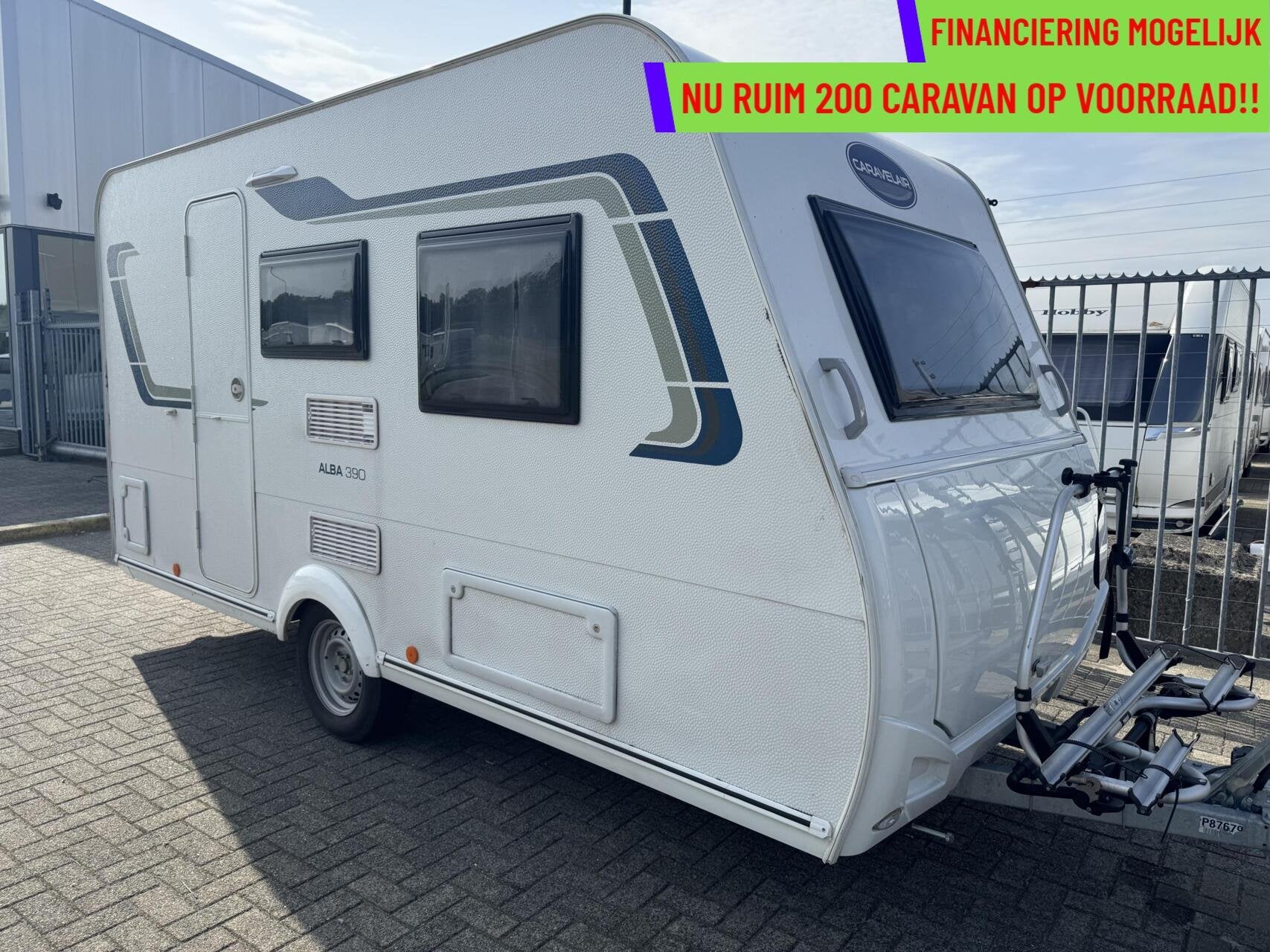 CARAVELAIR ALBA 390, LICHTGEWICHT,DWARSBED,TREINZIT,VOORTENT, Caravans en Kamperen, Hordeur, Bedrijf, 750 - 1000 kg, 5 tot 6 meter