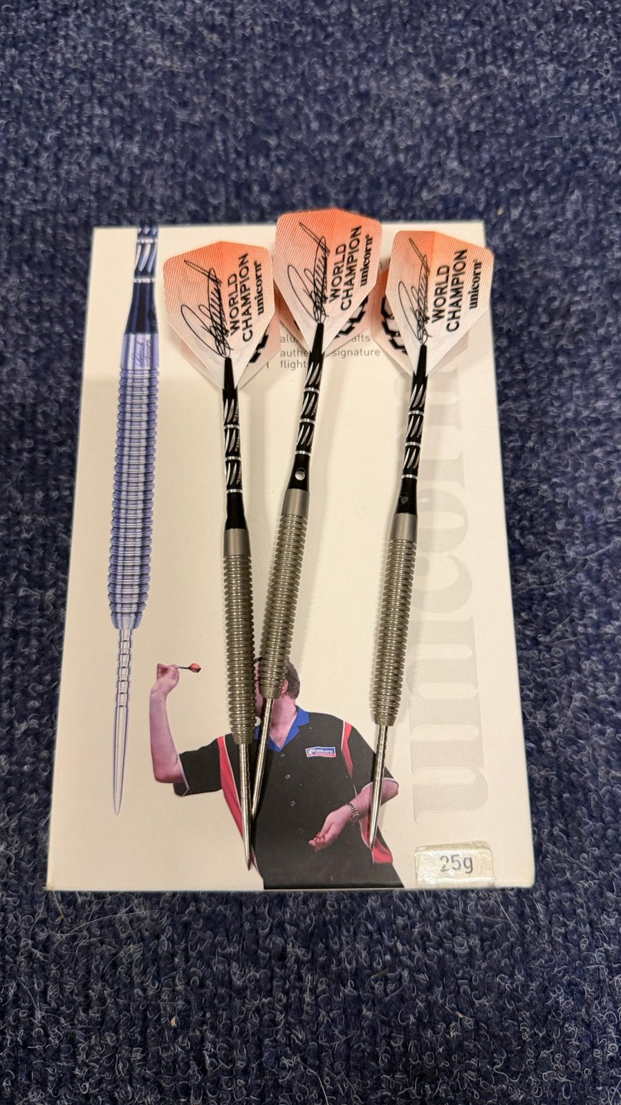 Unicorn Raymond van Barneveld phase 2 25g, Ophalen of Verzenden, Zo goed als nieuw, Pijlen