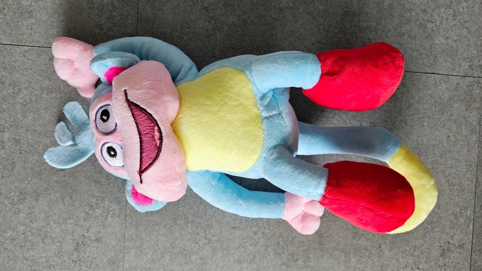 (Nieuw) Boots de Aap knuffel van Dora the Explorer 30 cm, Overige merken, Overige karakters, Blauw, Nieuw