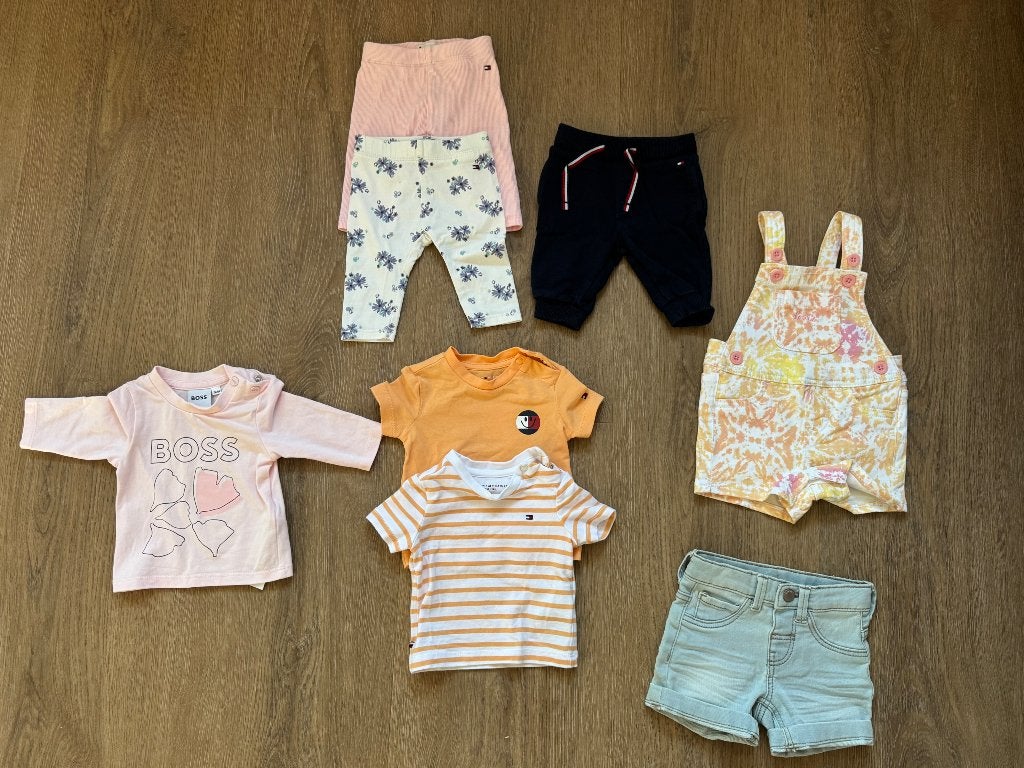 Babykleding pakket HEMA, Levi's, BOSS, Tommy Hilfiger, Ophalen of Verzenden, Zo goed als nieuw, Maat 56