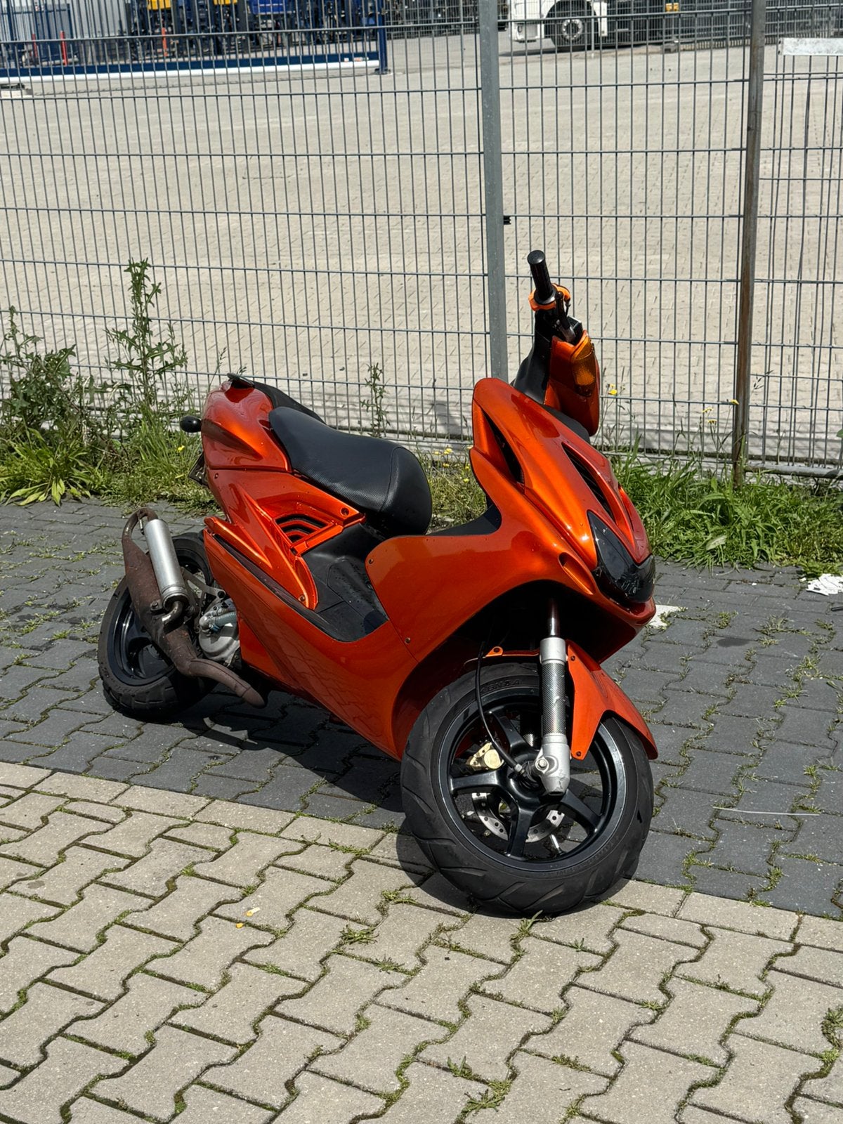 Yamaha Aerox 50cc Malossi watergekoeld, Ophalen, Zo goed als nieuw, Tweetakt, Aerox