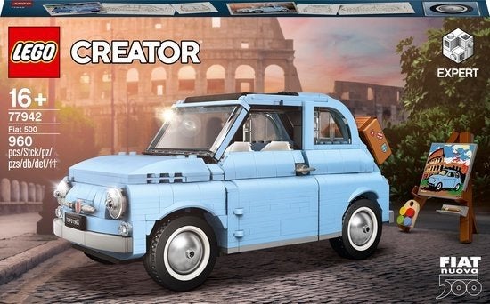 LEGO Creator Expert Nr 77942 Fiat 500 - NIEUW!, Ophalen of Verzenden, Nieuw, Lego