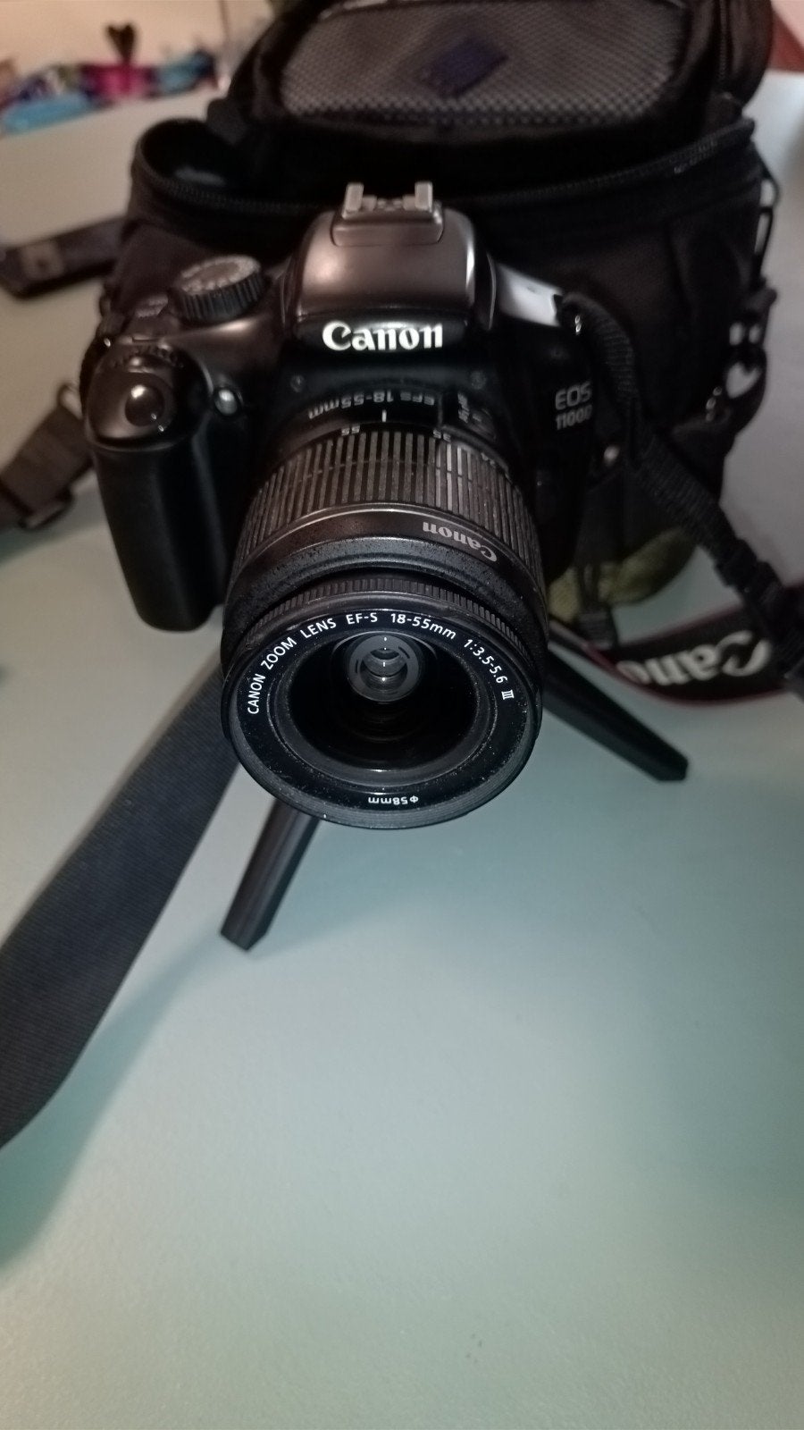 Canon EOS 1100D Spiegelreflexcamera met accessoires, Audio, Tv en Foto, Spiegelreflex, Canon, Ophalen of Verzenden, Zo goed als nieuw