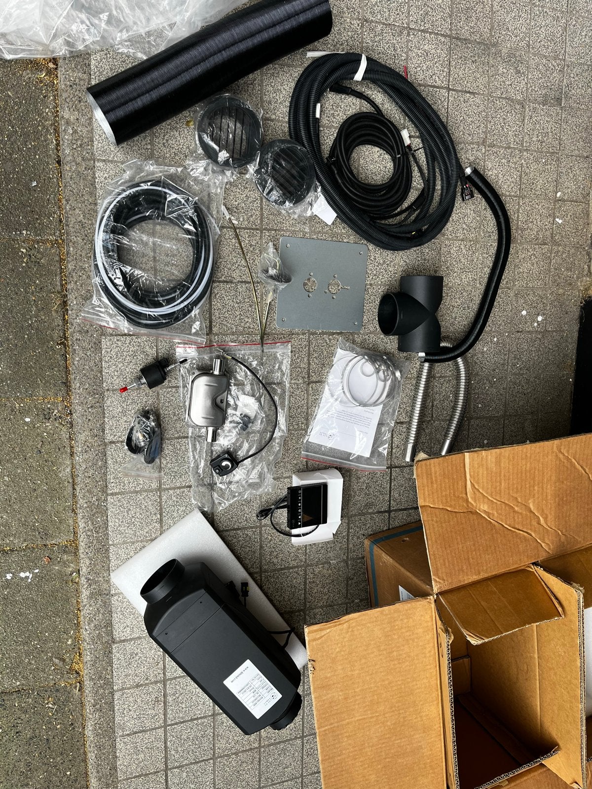 Diesel Standkachel 4KW - webasto - eberspacher - planar, Ophalen, Nieuw, Universele onderdelen