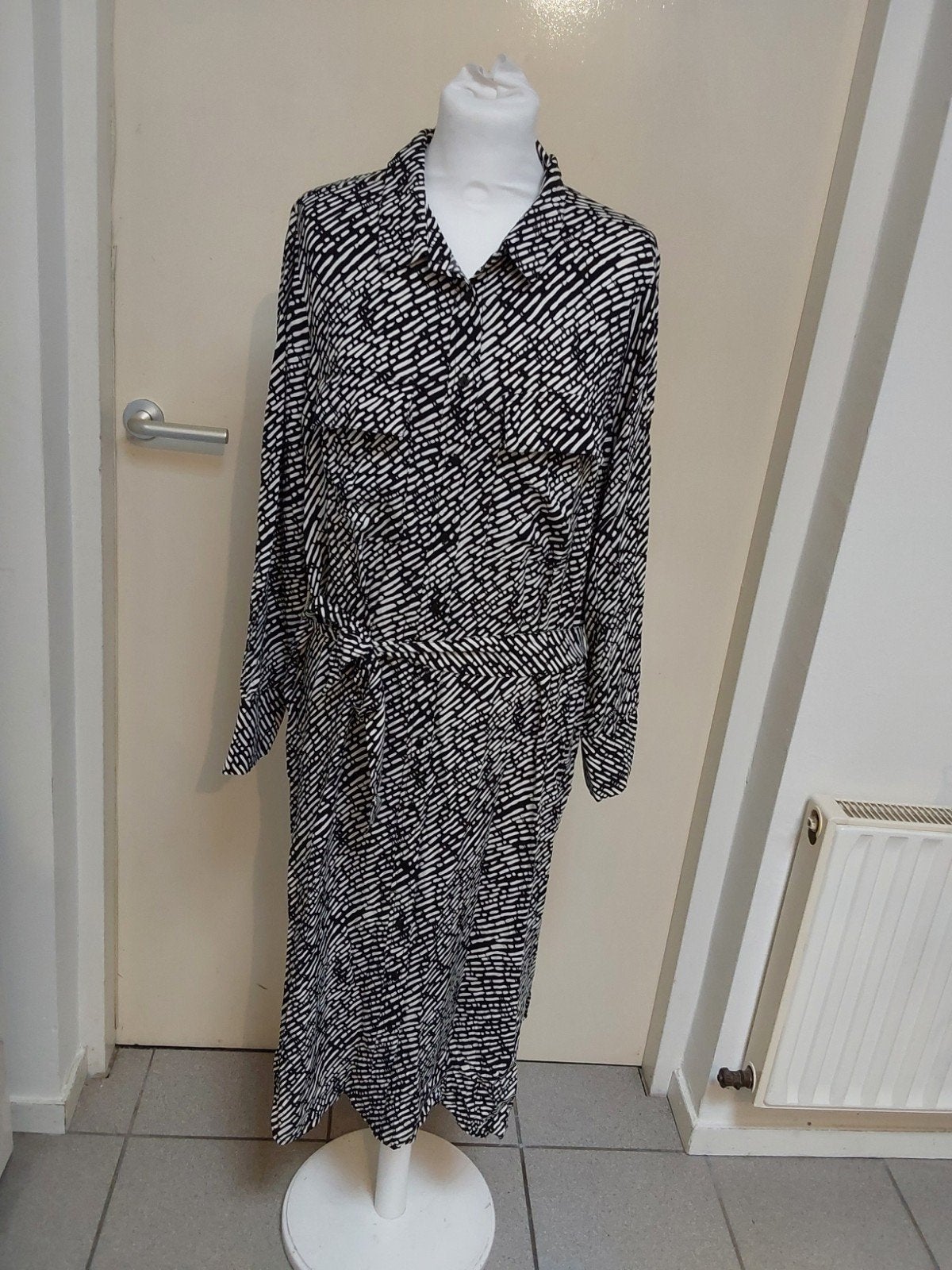 Prachtige lange jurk van Soyaconcept maat 42/maat XL, Kleding | Dames, Soyaconcept, Ophalen of Verzenden, Zo goed als nieuw, Onder de knie